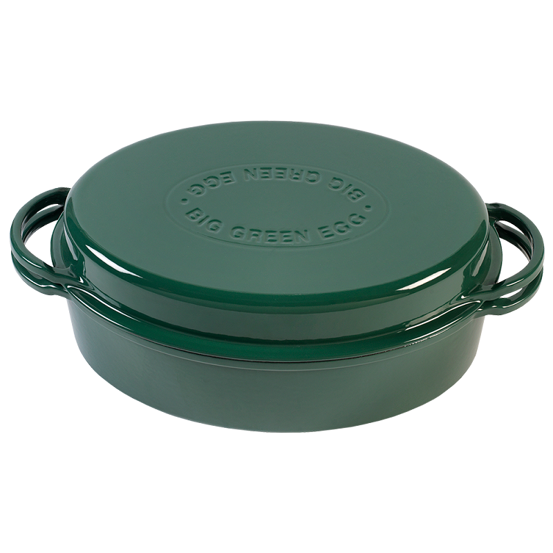 green dutch oven oval 35cm 5.2l