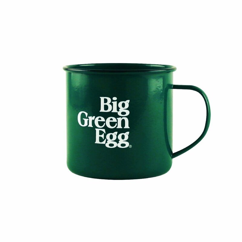 enamel mug green