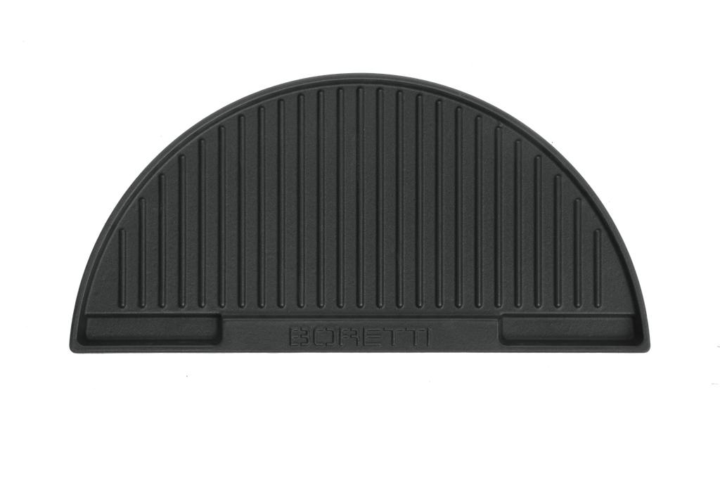 bbq bakplaat half moon ceramica m