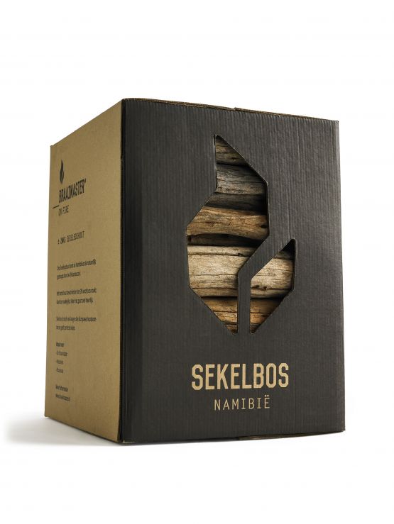 braaihout sekelbos 20kg doos