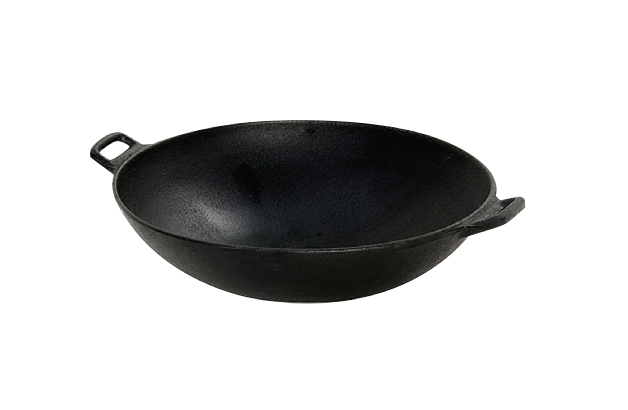 cast iron wok