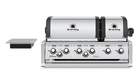 imperial s 690 inox built in + zijbrander