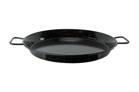 paellapan d 30 geemailleerd staal
