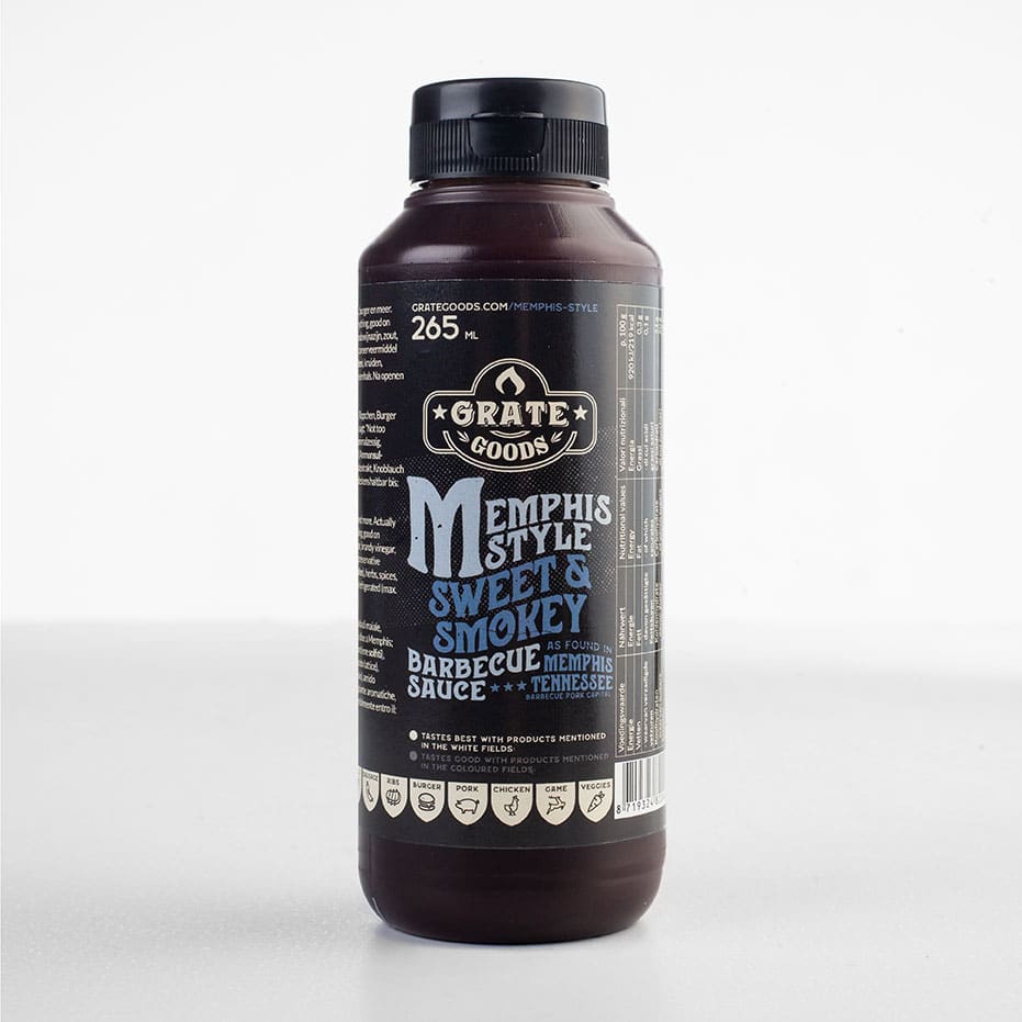 memphis sweet & smokey sauce 265 ml