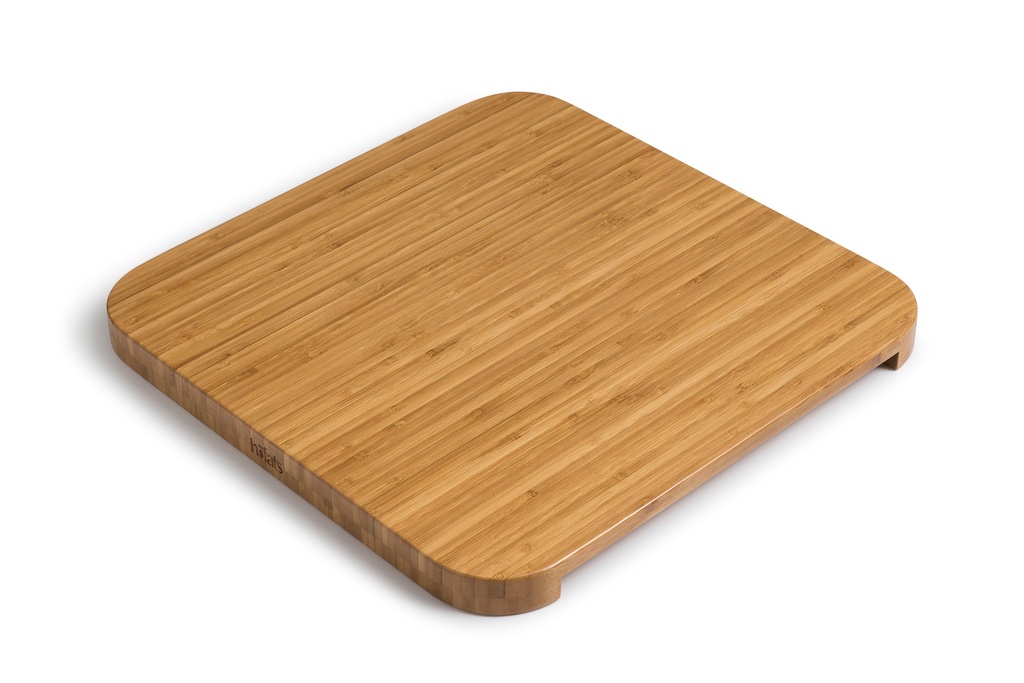cube vuurkorf plank bamboe