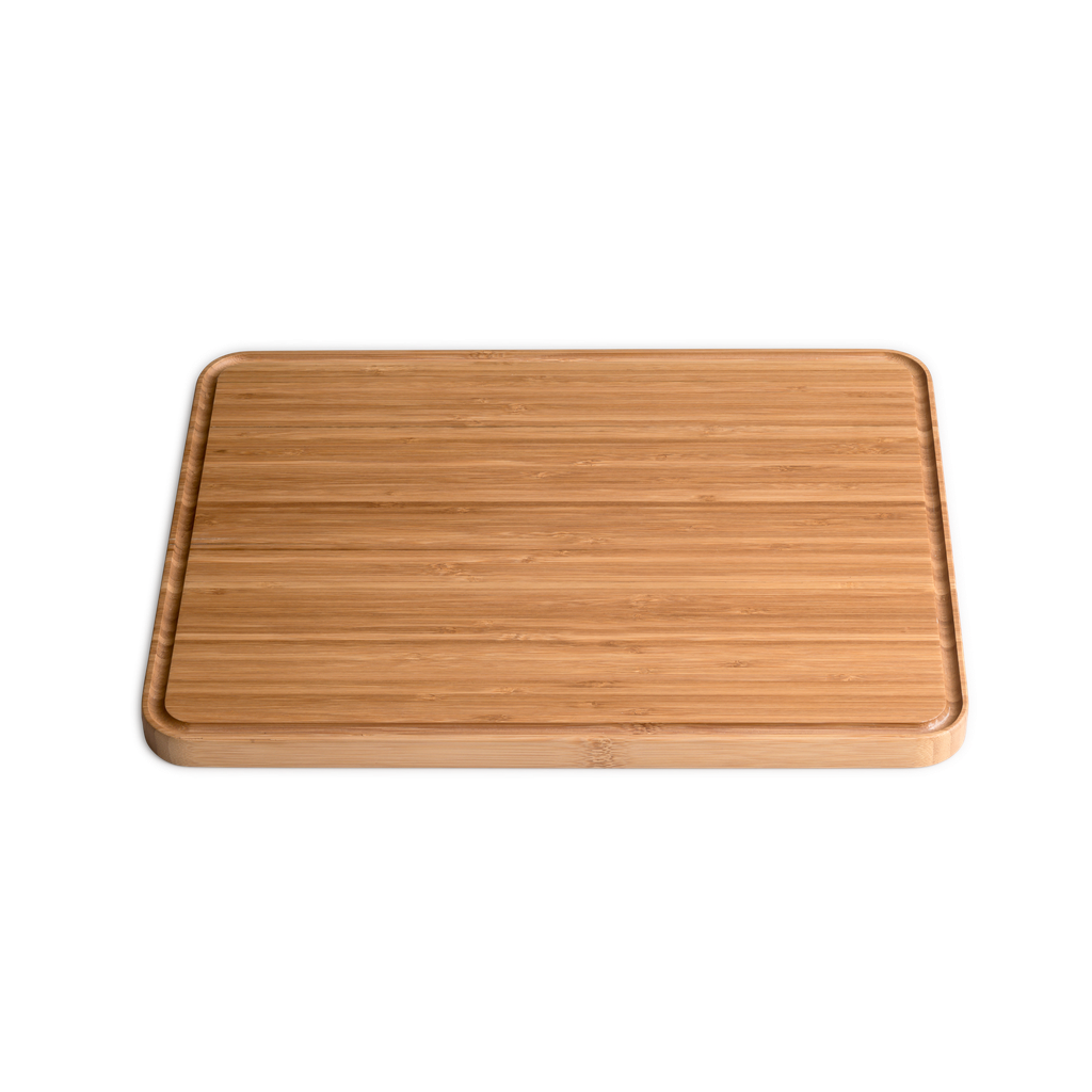 beer box vuurkorf bamboe plank