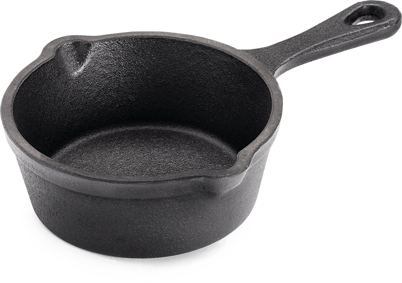 gietijzeren koeken/dessertpan 10cm