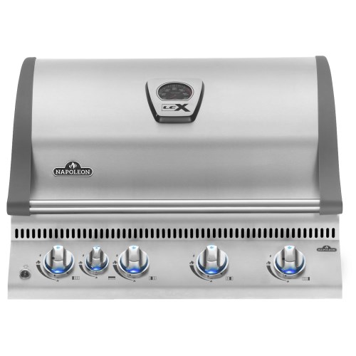 inbouwbarbecue lex 485, rvs