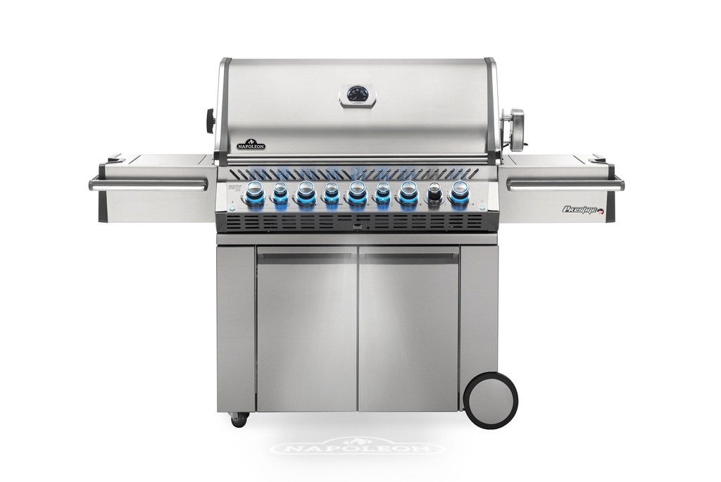 prestige pro 665, rvs, aardgas, incl. draaispit