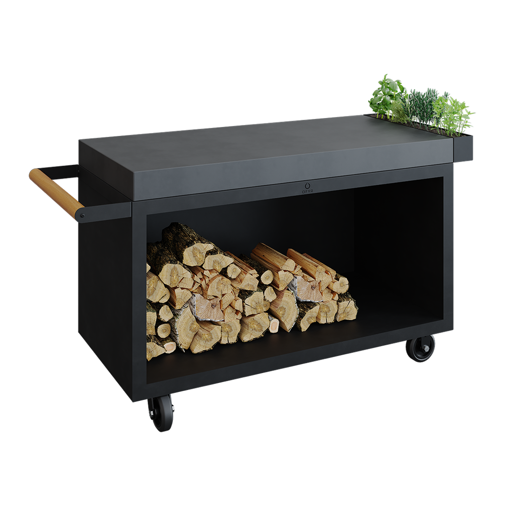 mise en place table black pro 135 cd