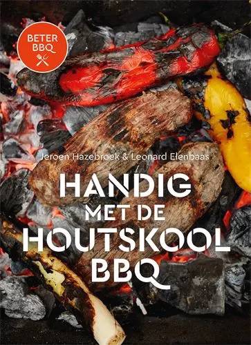 handig met de houtskool bbq