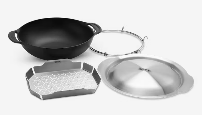 crafted wok and steamer