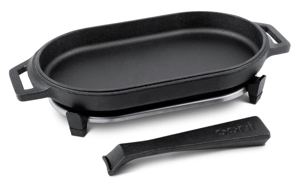 koekenpan sizzler pan, gietijzer