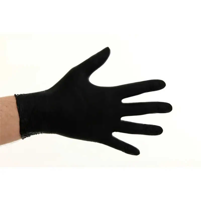 nitril wegwerphandschoen xl zwart 100 stuks 