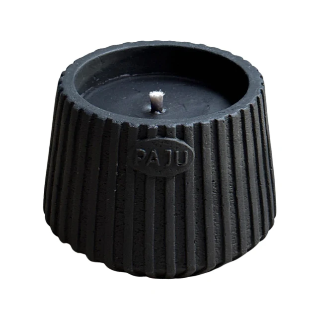 axia papi donkergrijs kaars d18