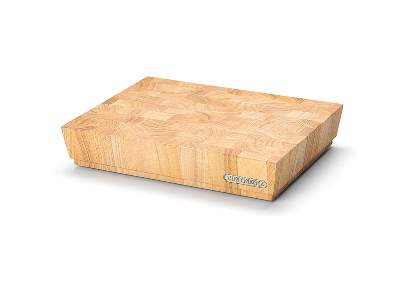 hakblok, rubberhout kops 40x30x7.5 