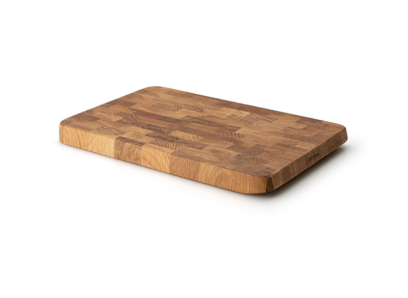 snijplank, eikenhout kops 38x25x3
