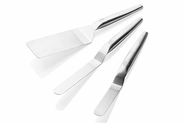 Spatel set 3 pcs - 3 formaten
