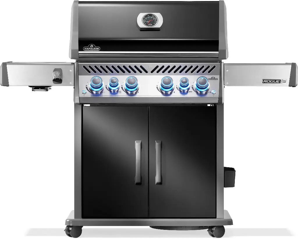 rogue PRO-S 525, met sizzle zone zij- en achterbrander, zwart