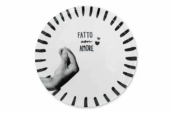 Atina pizzabord charbon 32.5cm