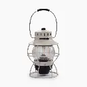 railroad lantern vintage white