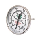 tel-tru temperature gauge 8 cm 2xl, xl, l
