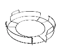 1-piece conveggtor basket l