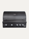 imperatore nero gasbarbecue 4 burners built-in