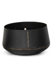 outdoor candle black galvanized  ø26 x 16 