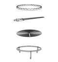 100 grill acc. set  (voet+grill+skewers+ring)