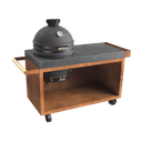 kamado table corten 135 pro concrete tb
