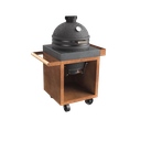 kamado table corten 65 pro concrete tb