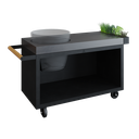kamado table black 135 pro concrete tb