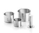 plate-it garneerring set 3 d5/7/9cm met pusher