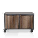 mise en place bamboo graphite rhombus storage + tussenplateau