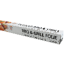 BBQ & Grill aluminium folie extra dik 44cm x 30m