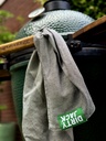 kookdoek charcoal-green label