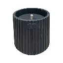 axia junior donkergrijs kaars d15