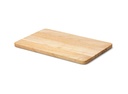 snijplank, rubberhout 34x22x1.5