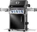 rogue PRO-S 425, met sizzle zone zijbr. en achterbr., zwart, incl. draaispit